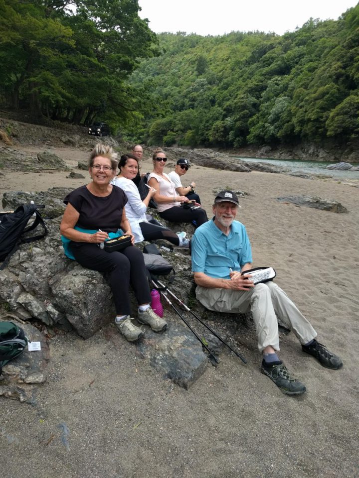 Picnic Lunch by the Katsura River